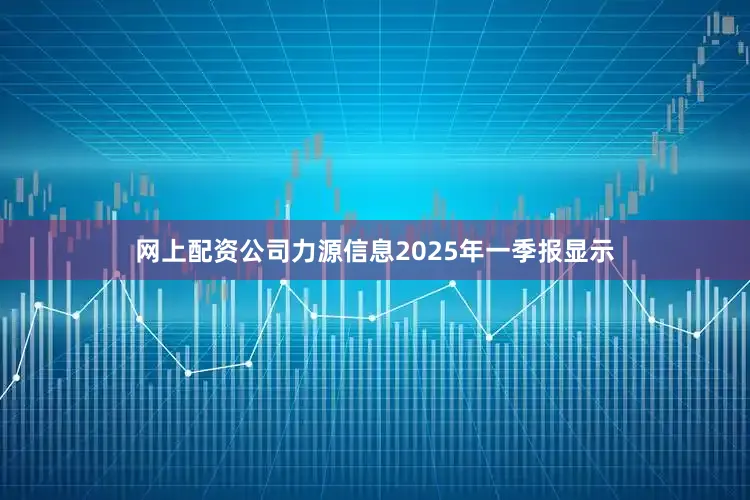 网上配资公司力源信息2025年一季报显示